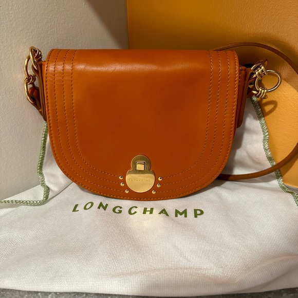 Longchamp Small Leather Crossbody Bag